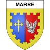 Marre 55 ville sticker blason écusson autocollant adhésif