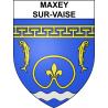 Maxey-sur-Vaise Sticker wappen, gelsenkirchen, augsburg, klebender aufkleber