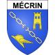 Mécrin Sticker wappen, gelsenkirchen, augsburg, klebender aufkleber