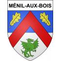 Ménil-aux-Bois 55 ville sticker blason écusson autocollant adhésif