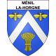 Ménil-la-Horgne 55 ville sticker blason écusson autocollant adhésif