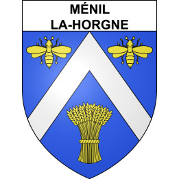 Stickers coat of arms Ménil-la-Horgne adhesive sticker