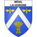 Ménil-la-Horgne 55 ville sticker blason écusson autocollant adhésif