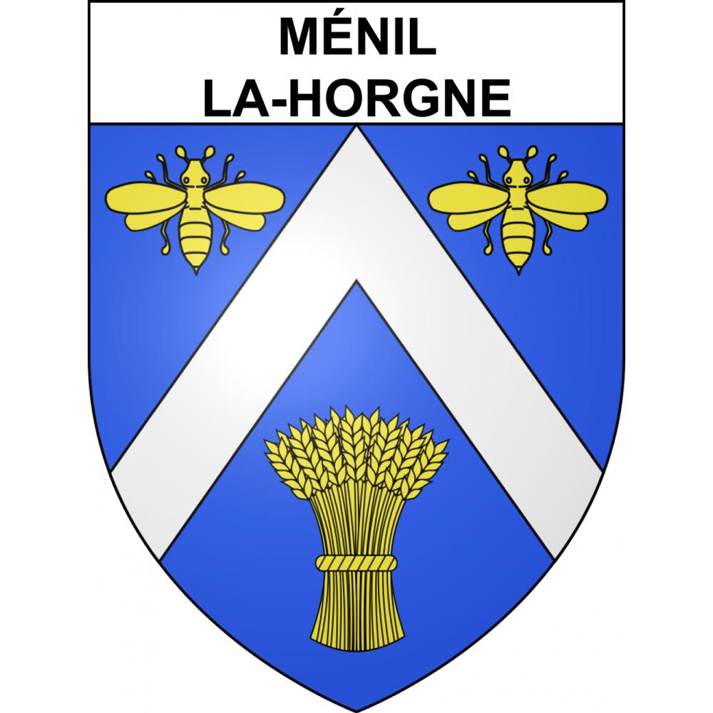 Stickers coat of arms Ménil-la-Horgne adhesive sticker