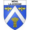 Ménil-la-Horgne 55 ville sticker blason écusson autocollant adhésif