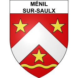 Adesivi stemma Ménil-sur-Saulx adesivo