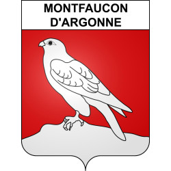 Montfaucon-d'Argonne Sticker wappen, gelsenkirchen, augsburg, klebender aufkleber