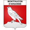 Montfaucon-d'Argonne 55 ville sticker blason écusson autocollant adhésif
