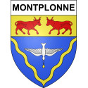 Adesivi stemma Montplonne adesivo