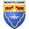 Adesivi stemma Montplonne adesivo