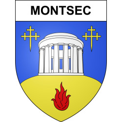 Adesivi stemma Montsec adesivo