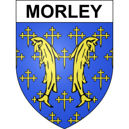 Morley 55 ville sticker blason écusson autocollant adhésif