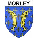 Morley 55 ville sticker blason écusson autocollant adhésif