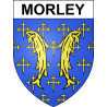 Morley Sticker wappen, gelsenkirchen, augsburg, klebender aufkleber