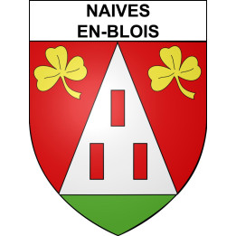 Naives-en-Blois Sticker wappen, gelsenkirchen, augsburg, klebender aufkleber