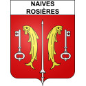 Adesivi stemma Naives-Rosières adesivo