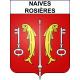Naives-Rosières 55 ville sticker blason écusson autocollant adhésif