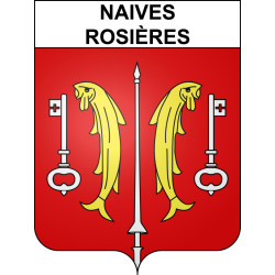 Adesivi stemma Naives-Rosières adesivo