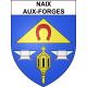 Naix-aux-Forges 55 ville sticker blason écusson autocollant adhésif