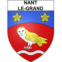 Adesivi stemma Nant-le-Grand adesivo