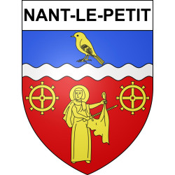 Nant-le-Petit Sticker wappen, gelsenkirchen, augsburg, klebender aufkleber