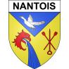 Adesivi stemma Nantois adesivo
