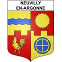 Adesivi stemma Neuvilly-en-Argonne adesivo