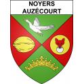 Noyers-Auzécourt 55 ville sticker blason écusson autocollant adhésif