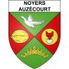 Noyers-Auzécourt Sticker wappen, gelsenkirchen, augsburg, klebender aufkleber