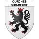 Adesivi stemma Ourches-sur-Meuse adesivo
