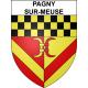 Adesivi stemma Pagny-sur-Meuse adesivo