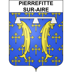 Pierrefitte-sur-Aire Sticker wappen, gelsenkirchen, augsburg, klebender aufkleber