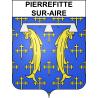 Pierrefitte-sur-Aire 55 ville sticker blason écusson autocollant adhésif