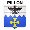 Adesivi stemma Pillon adesivo