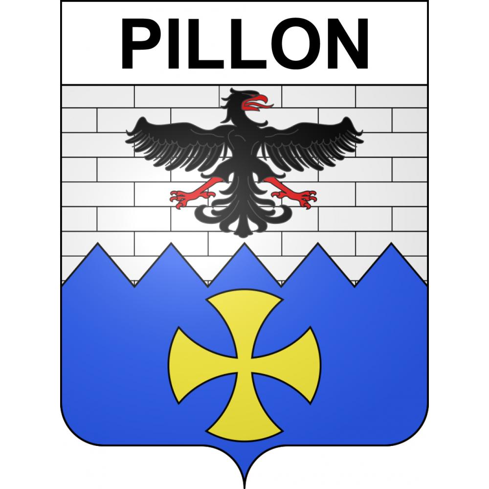Pillon Sticker wappen, gelsenkirchen, augsburg, klebender aufkleber