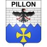 Adesivi stemma Pillon adesivo