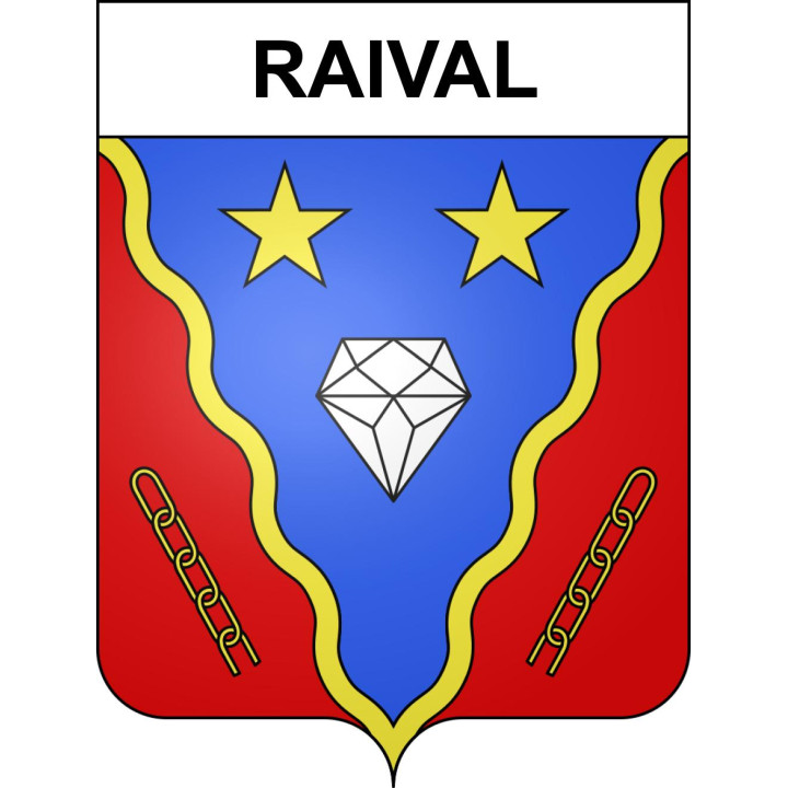 Raival Sticker wappen, gelsenkirchen, augsburg, klebender aufkleber