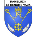 Rambluzin-et-Benoite-Vaux Sticker wappen, gelsenkirchen, augsburg, klebender aufkleber