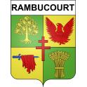 Adesivi stemma Rambucourt adesivo