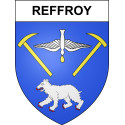 Reffroy 55 ville sticker blason écusson autocollant adhésif