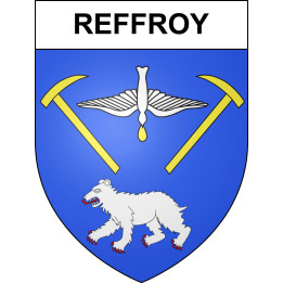 Stickers coat of arms Reffroy adhesive sticker