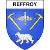 Reffroy Sticker wappen, gelsenkirchen, augsburg, klebender aufkleber