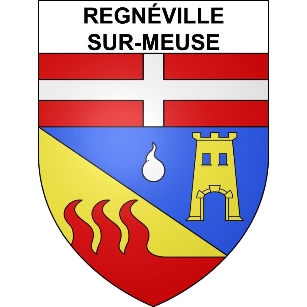 Adesivi stemma Regnéville-sur-Meuse adesivo