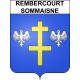 Stickers coat of arms Rembercourt-Sommaisne adhesive sticker