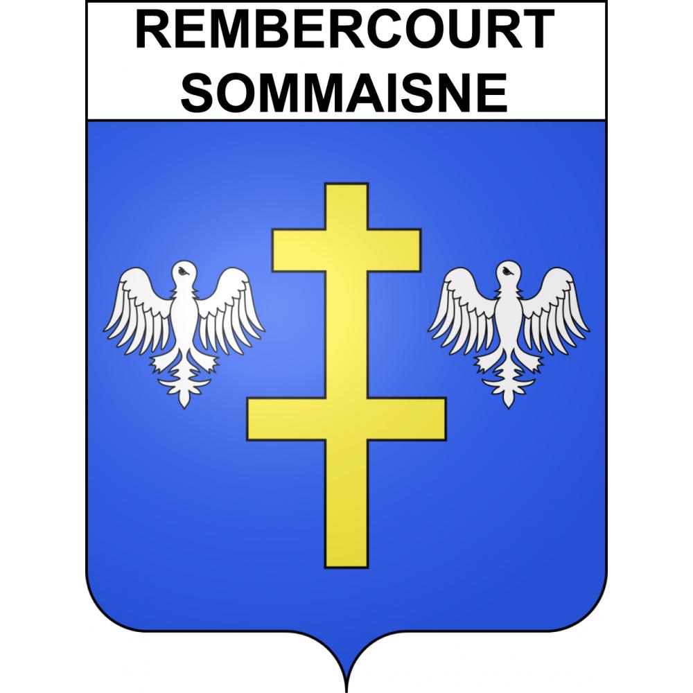 Rembercourt-Sommaisne 55 ville sticker blason écusson autocollant adhésif