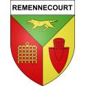 Remennecourt Sticker wappen, gelsenkirchen, augsburg, klebender aufkleber