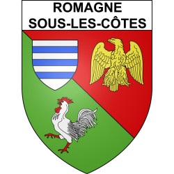 Adesivi stemma Romagne-sous-les-Côtes adesivo