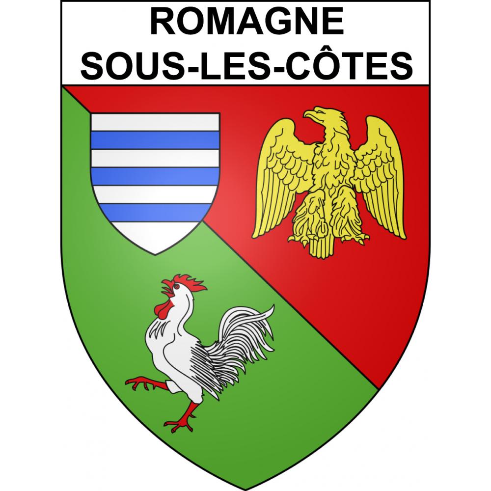 Adesivi stemma Romagne-sous-les-Côtes adesivo