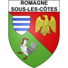 Romagne-sous-les-Côtes 55 ville sticker blason écusson autocollant adhésif