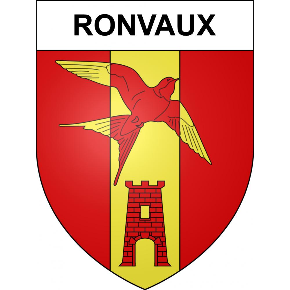 Adesivi stemma Ronvaux adesivo